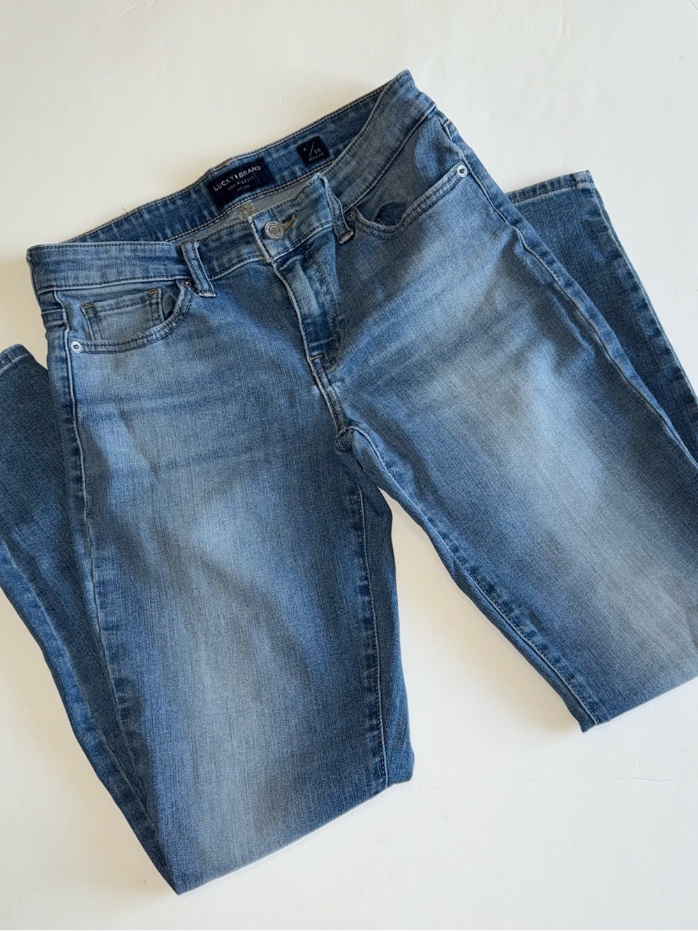 Lucky Brand Stella Low-Rise Skinny Jeans Size 6 28R